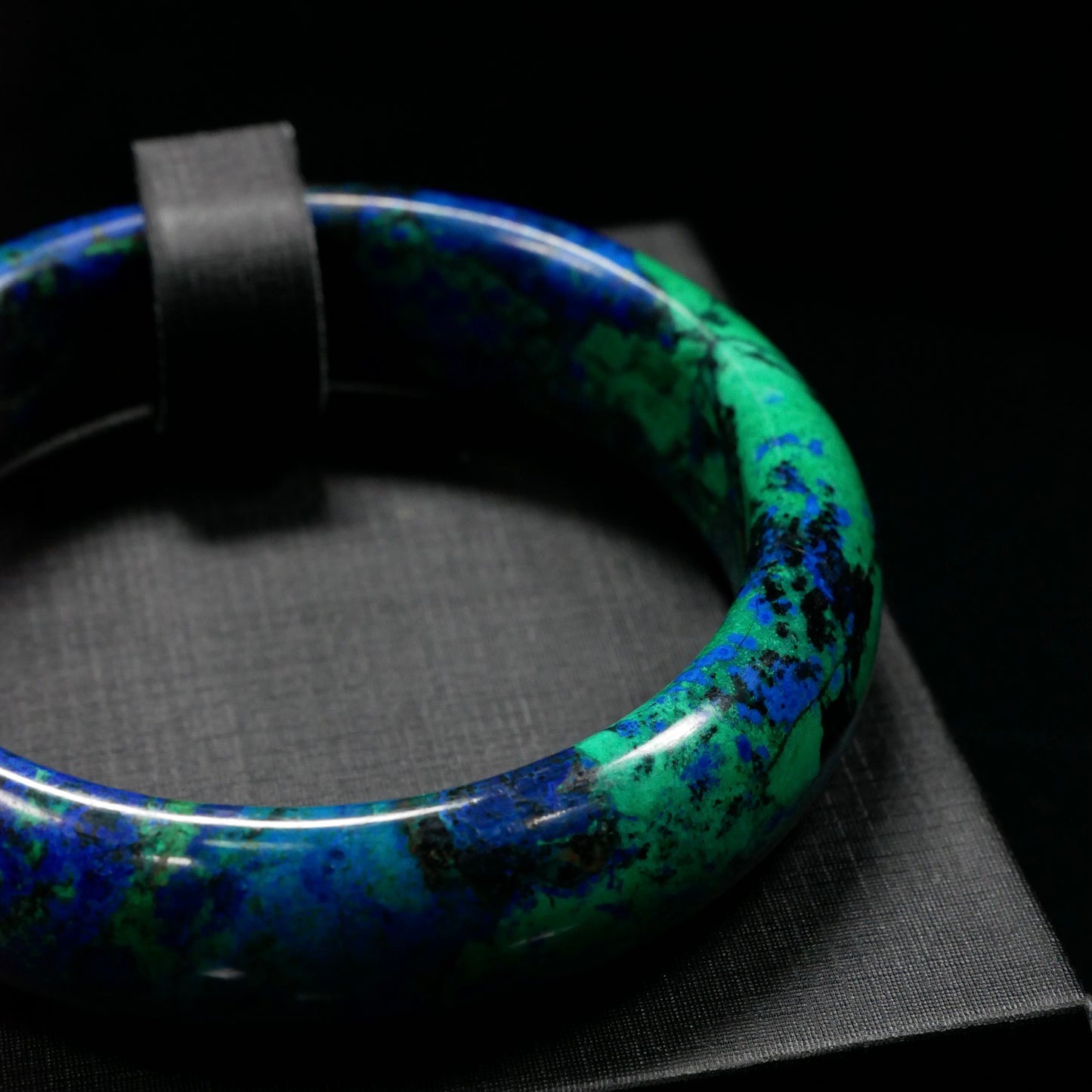 Wide Azurite Cuff