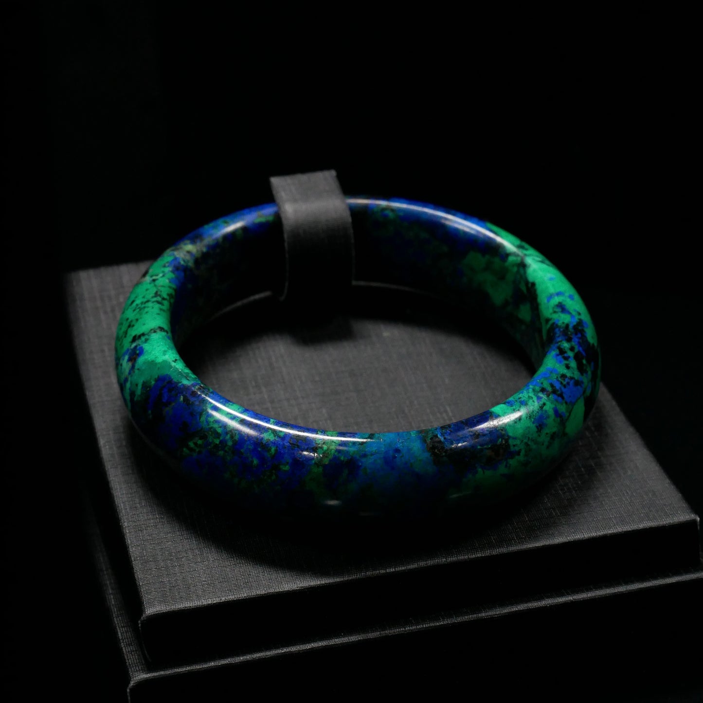 Wide Azurite Cuff