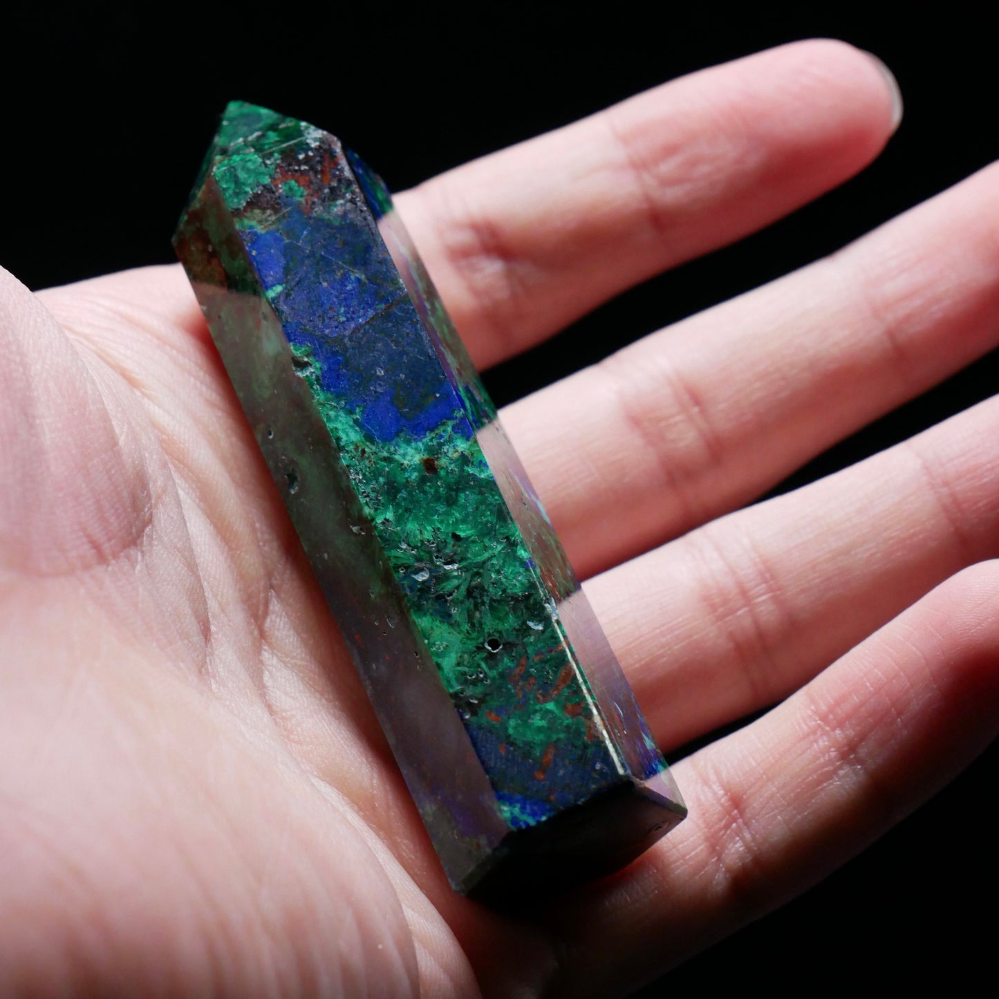 Azurite Column