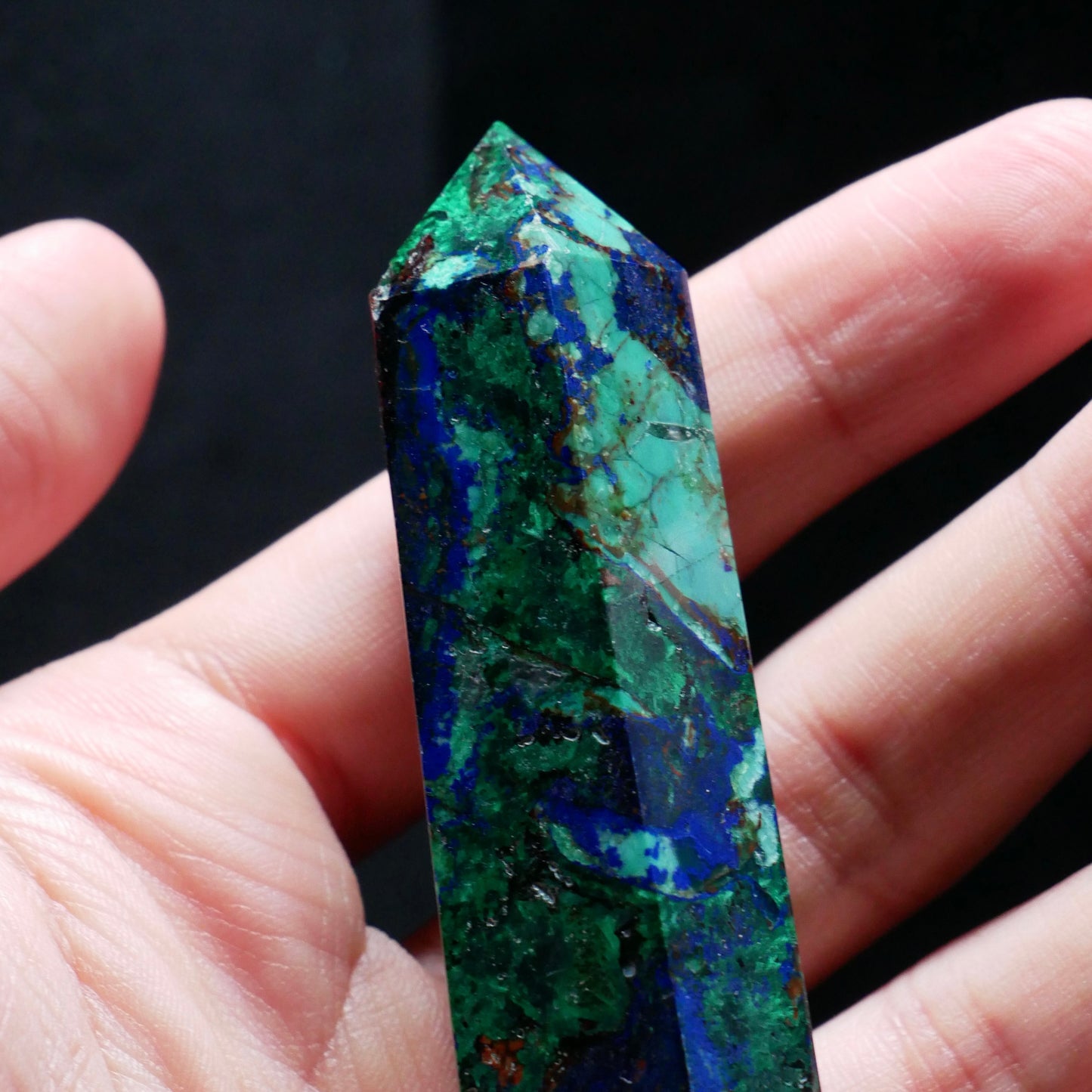 Azurite Column