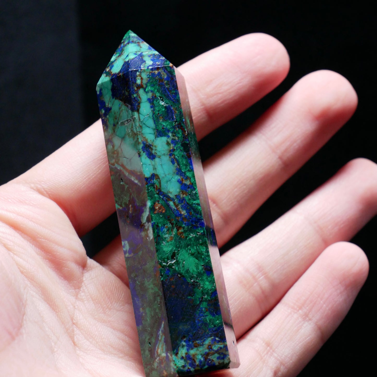 Azurite Column