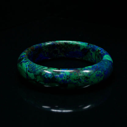 Wide Azurite Cuff