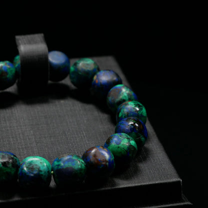 Classic-Cut Azurite Bead Strand