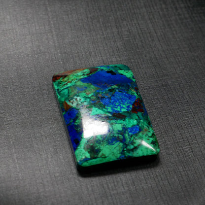 Azurite Square Tablet Pendant